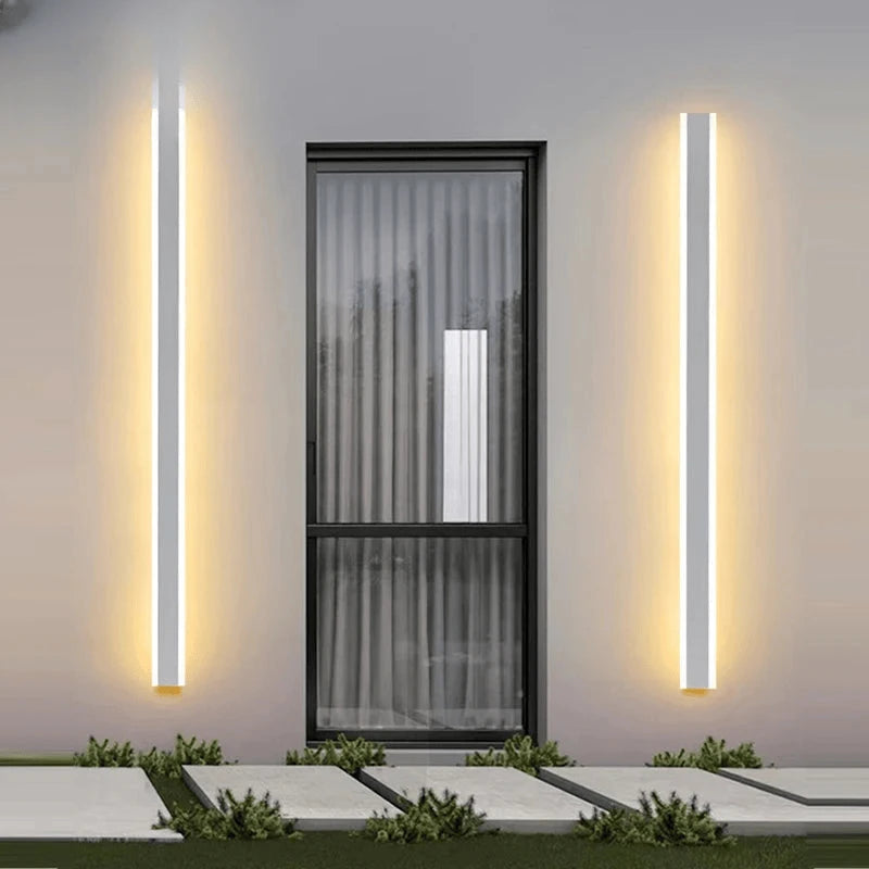 Verthara Premium Long Outdoor Wall Lantern