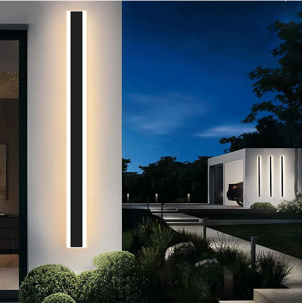 Verthara Premium Long Outdoor Wall Lantern