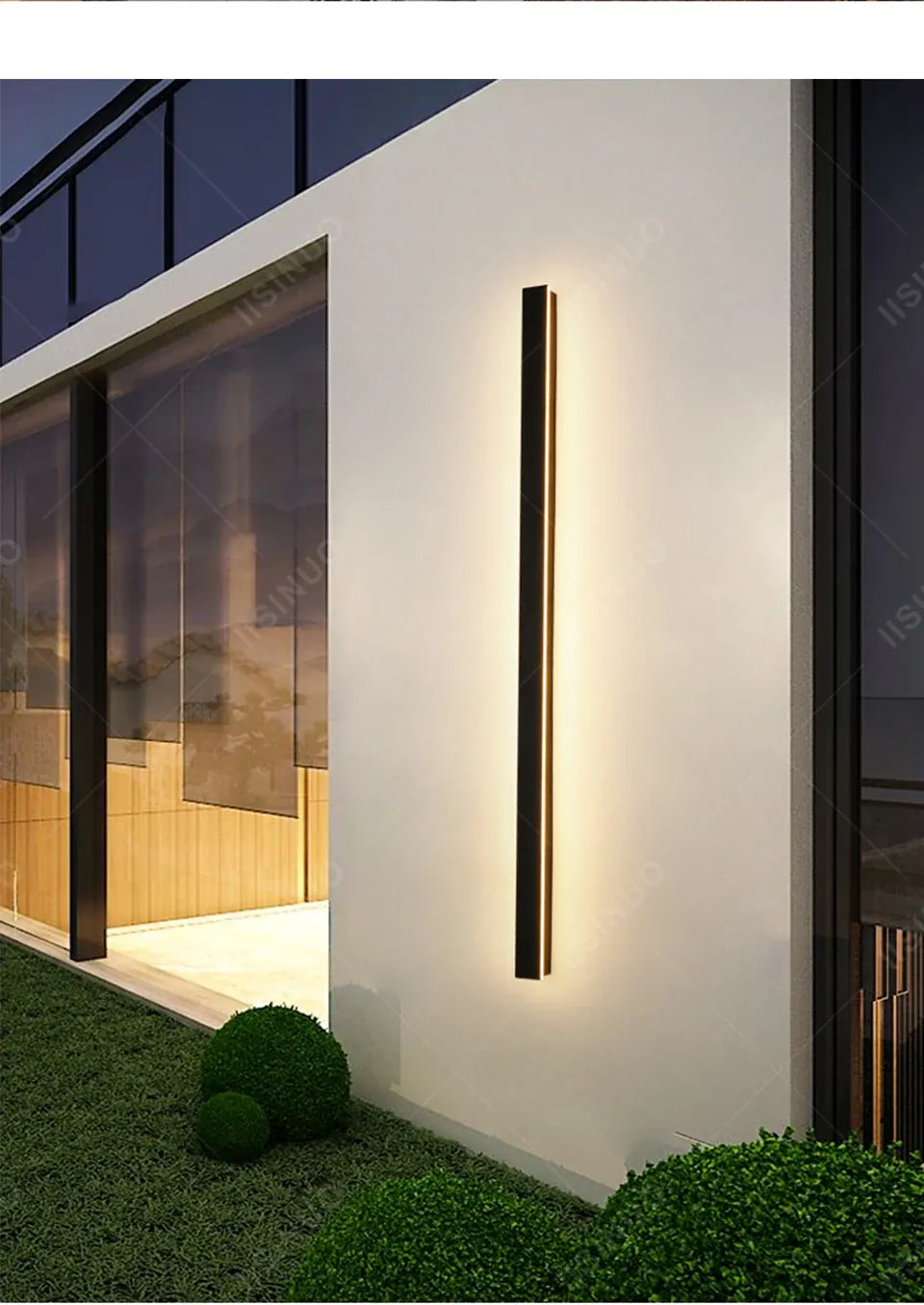 Verthara Premium Long Strip LED Outdoor Wall Light