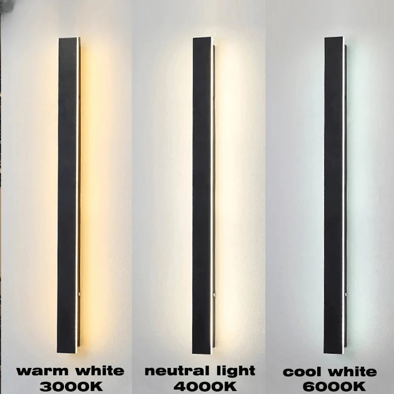 Verthara Premium Long Strip LED Outdoor Wall Light