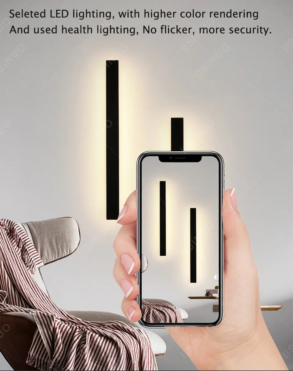 Verthara Premium Long Strip LED Outdoor Wall Light