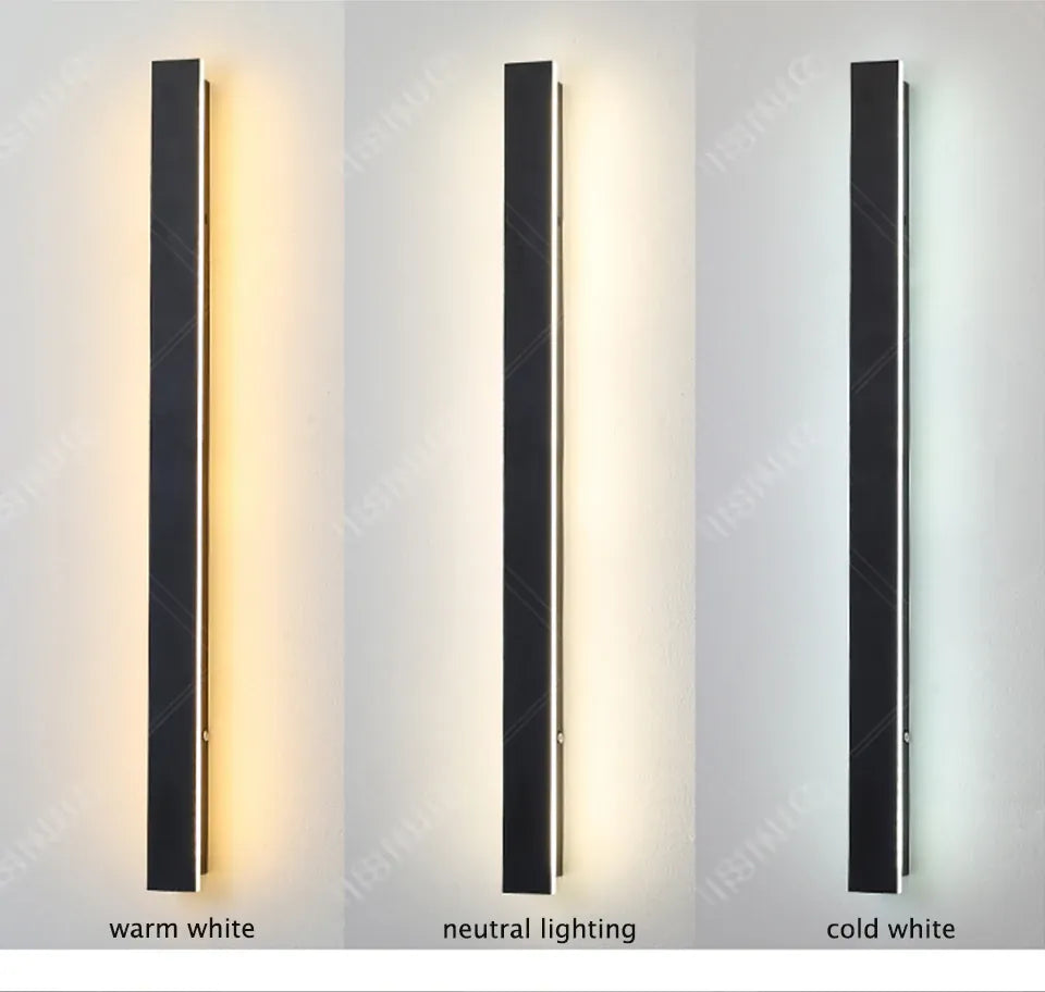 Verthara Premium Long Strip LED Outdoor Wall Light