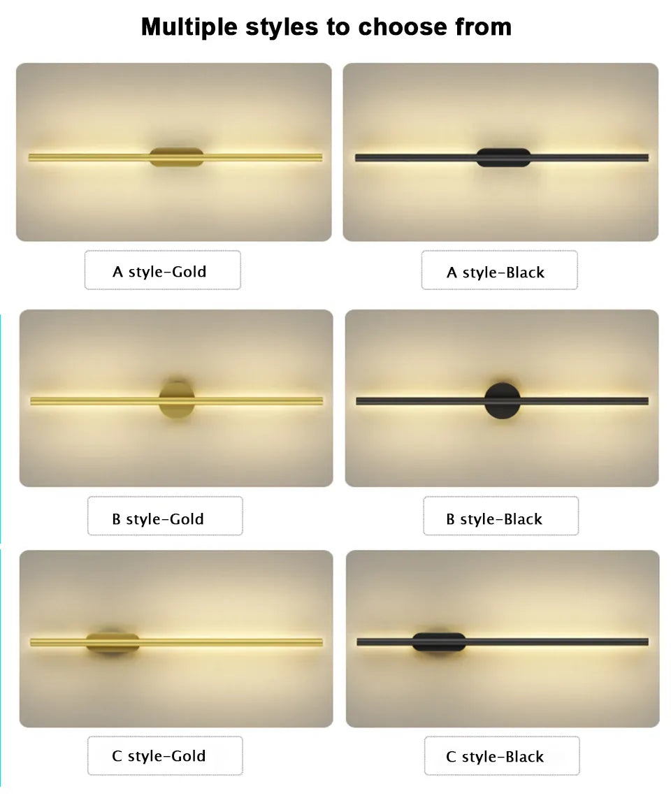 Verthara Premium Long Strip LED Wall Light