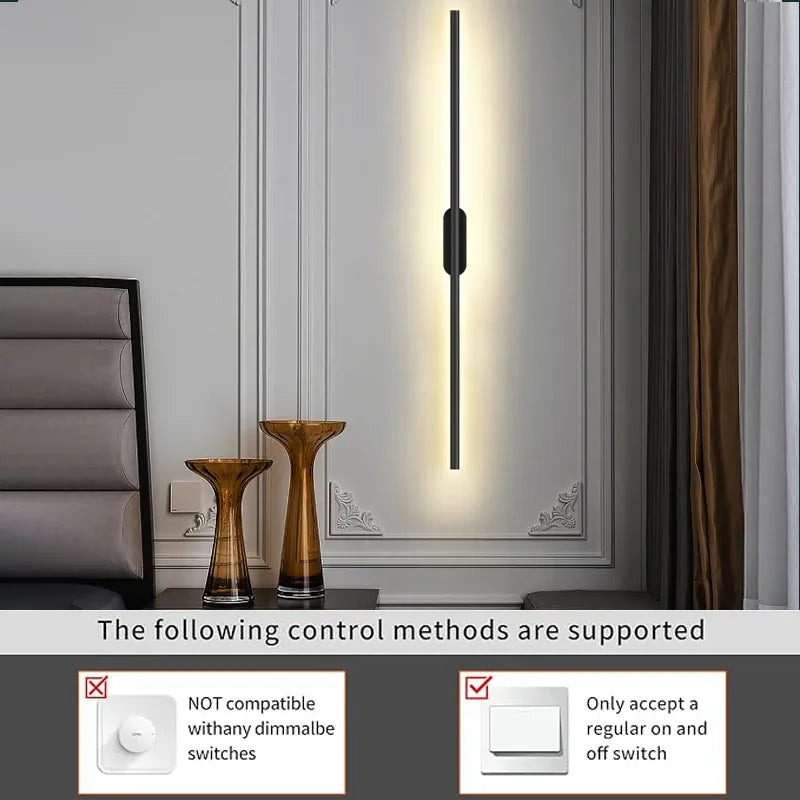 Verthara Premium Long Strip LED Wall Light
