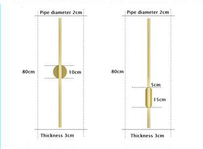 Verthara Premium Long Strip LED Wall Light