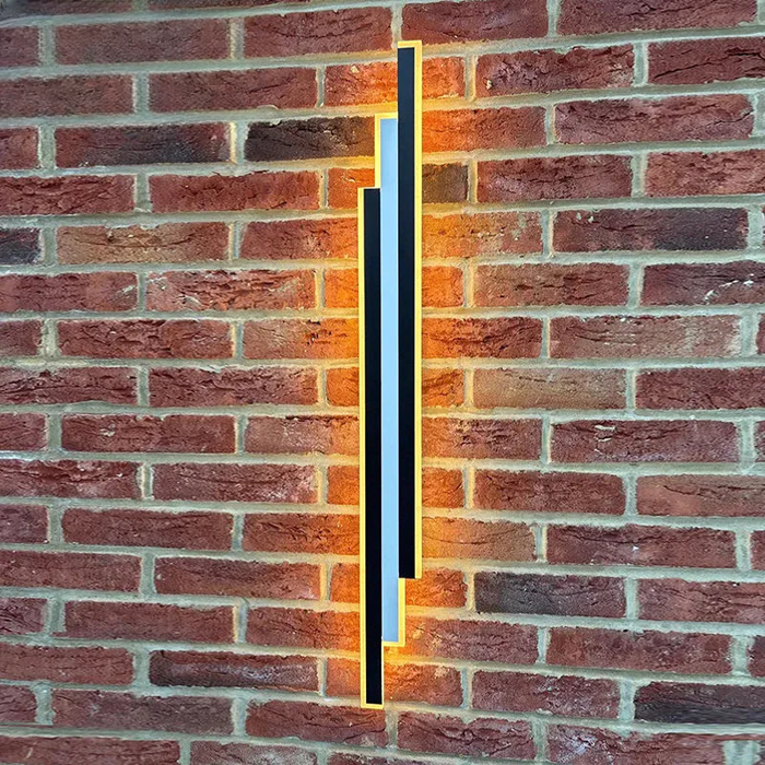 Verthara Premium Long Strip Outdoor Wall Light L70x9cm