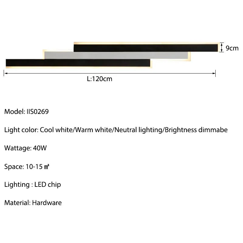 Verthara Premium Long Strip Outdoor Wall Light