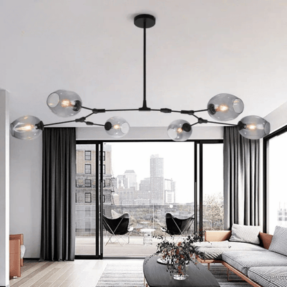 Verthara Premium Luxury Branch & Glass Molecular Chandelier