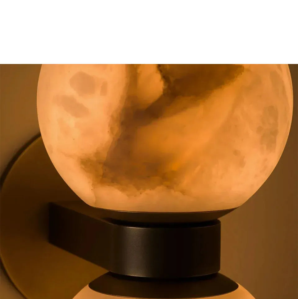 Verthara Premium Marble Bedside Wall Sconce