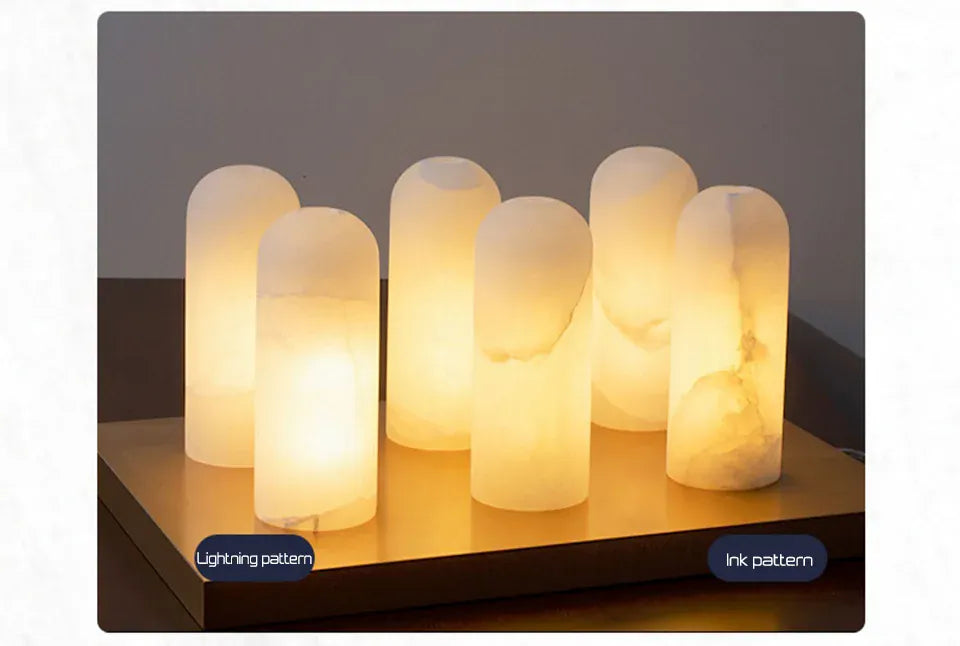 Verthara Premium Marble & Black Gold E27 Wall Sconce
