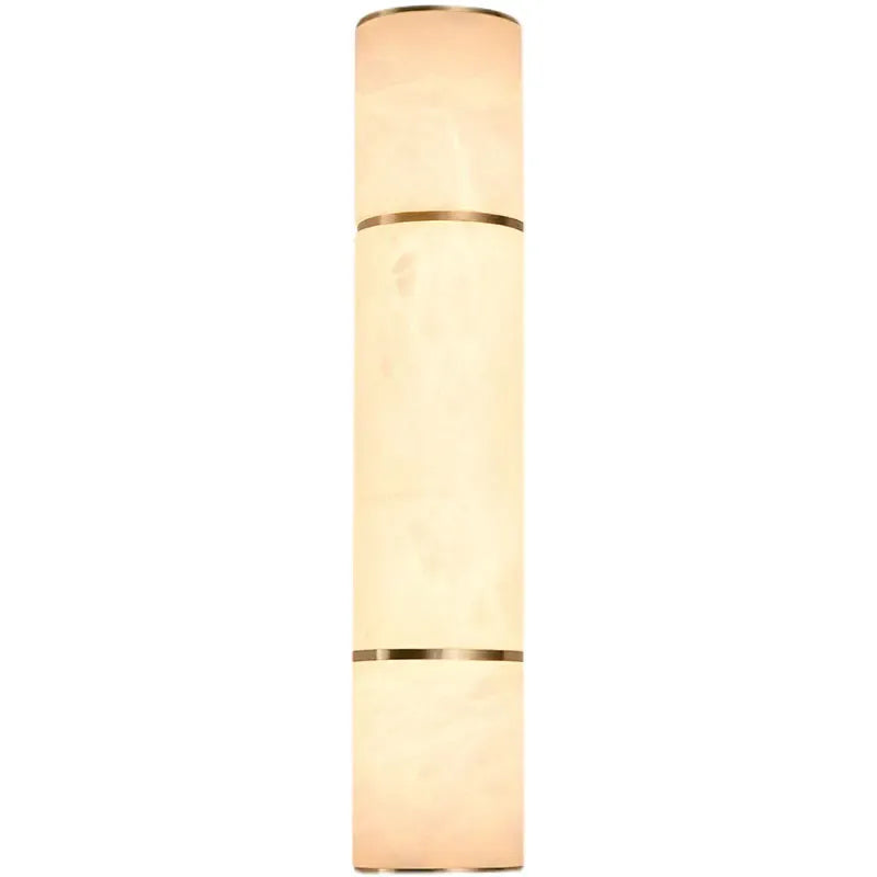 Verthara Premium Marble & Copper Gold Wall Sconce