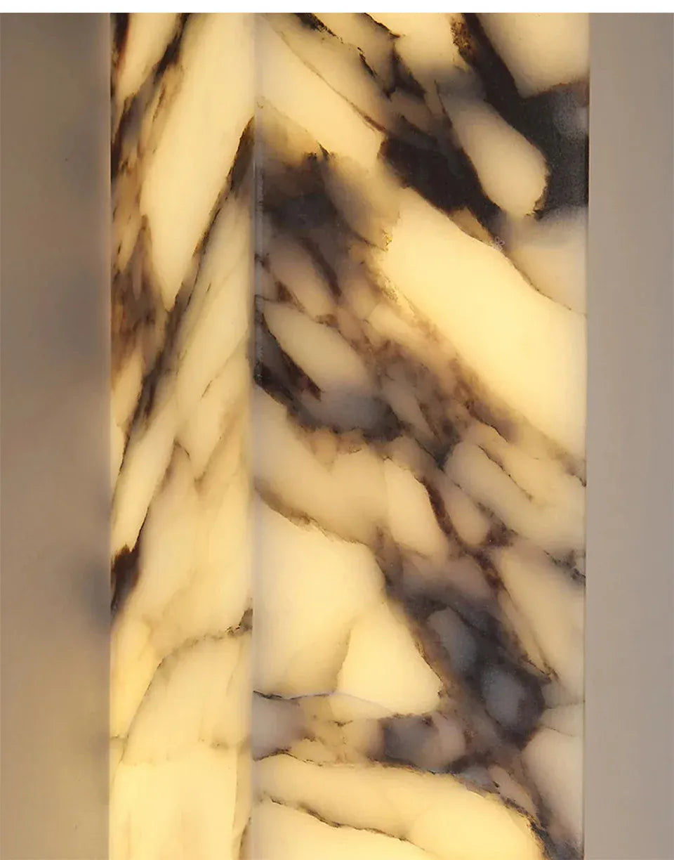 Verthara Premium Marble Cuboid LED Wall Sconce