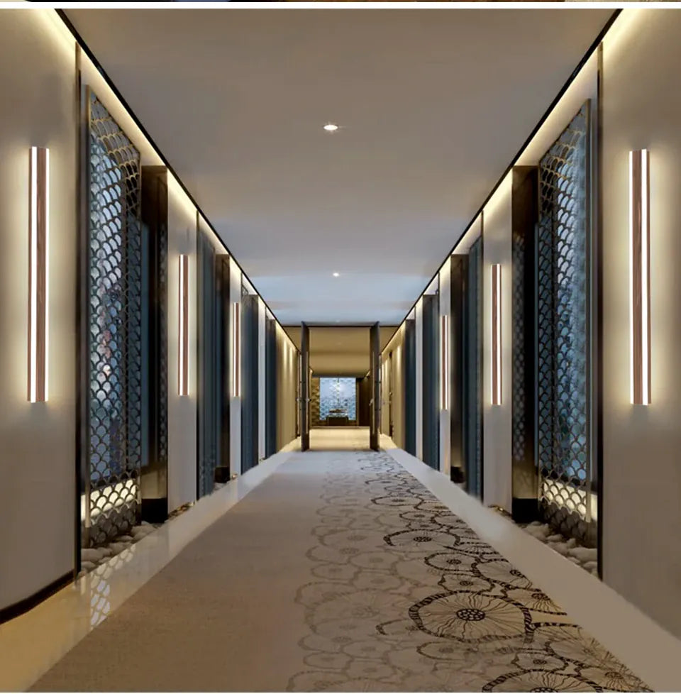 Verthara Premium Marble Effect Stainless Steel Outdoor Wall Light