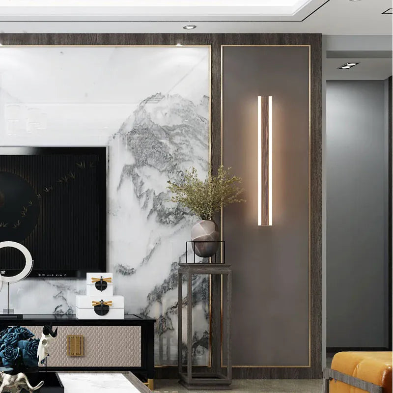 Verthara Premium Marble Effect Stainless Steel Outdoor Wall Light
