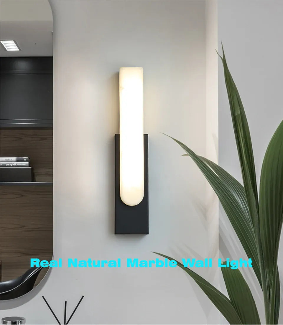 Verthara Premium Marble LED Wall Sconce