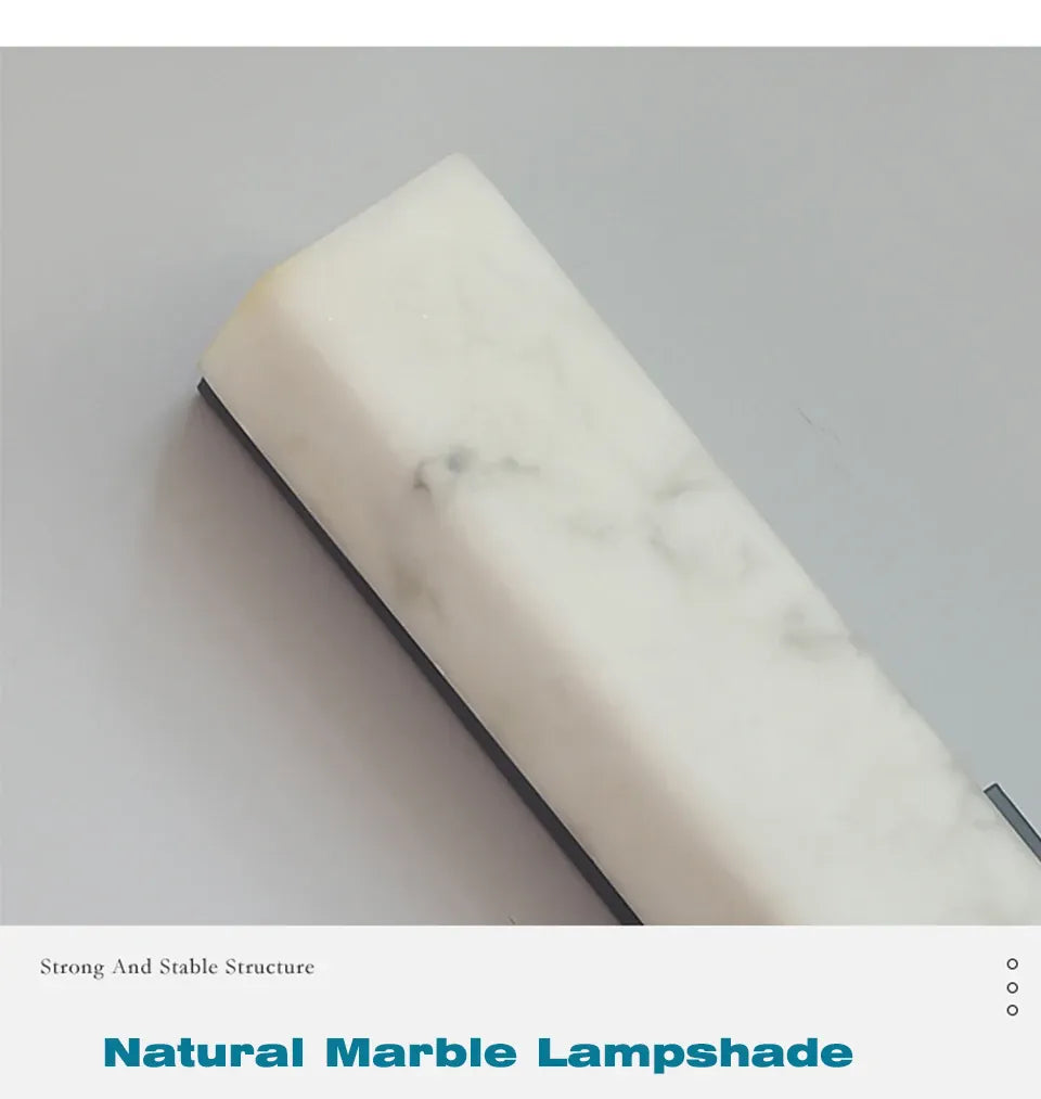 Verthara Premium Marble LED Wall Sconce