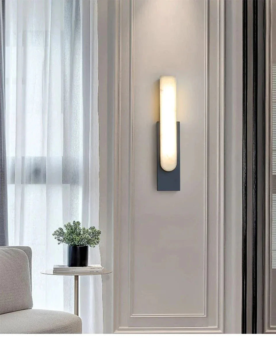 Verthara Premium Marble LED Wall Sconce