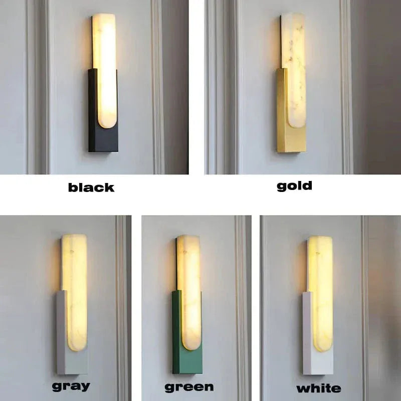 Verthara Premium Marble LED Wall Sconce