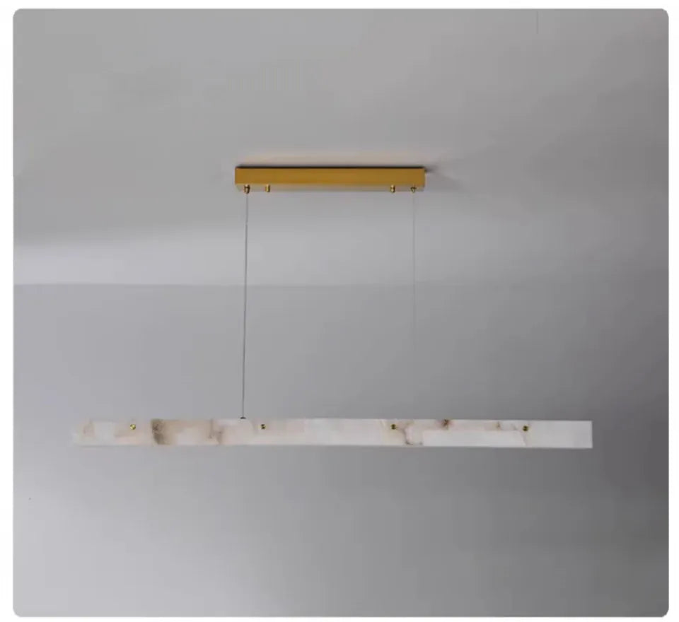 Verthara Premium Marble Linear Pendant Light