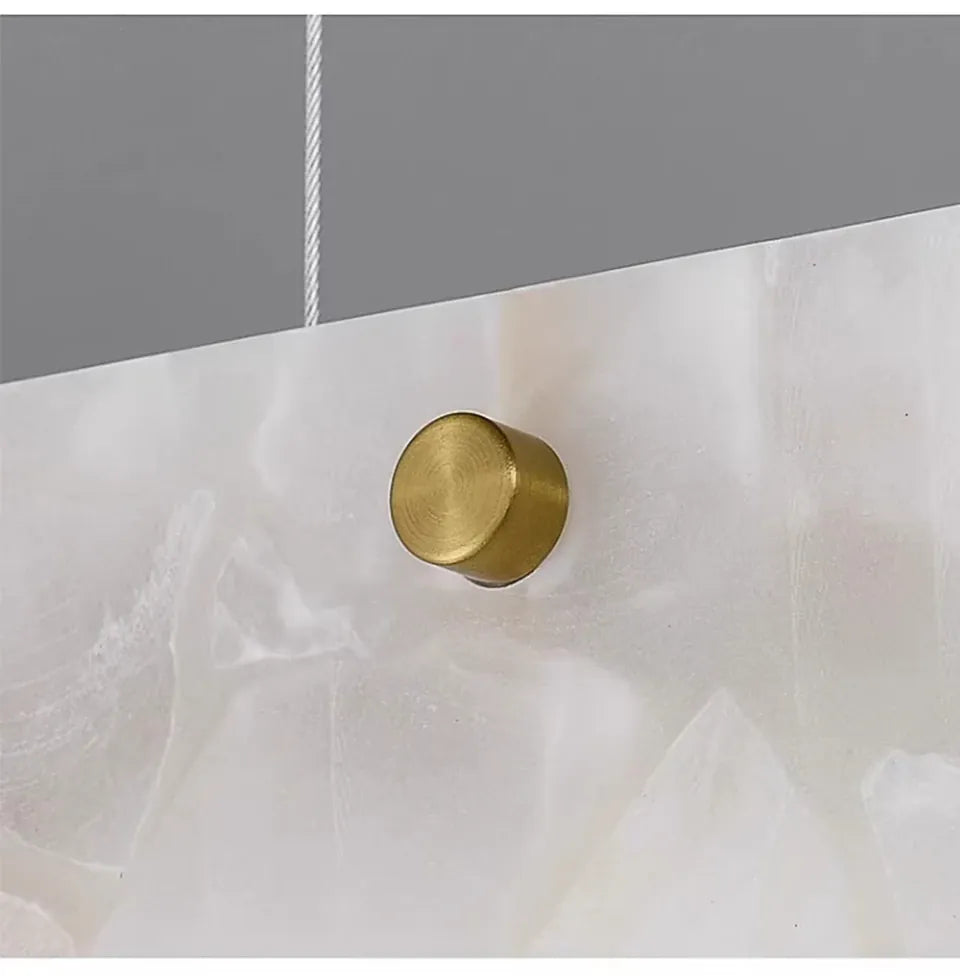 Verthara Premium Marble Linear Pendant Light