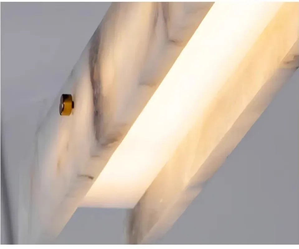 Verthara Premium Marble Linear Pendant Light