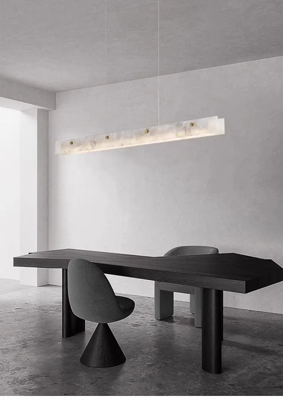 Verthara Premium Marble Linear Pendant Light