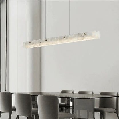 Verthara Premium Marble Linear Pendant Light