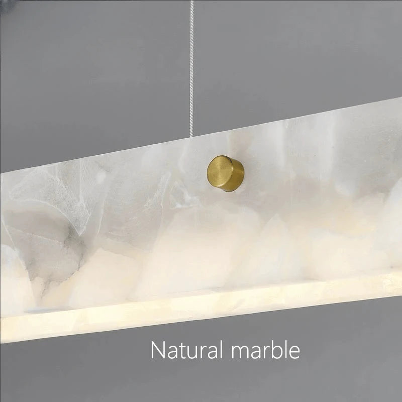 Verthara Premium Marble Linear Pendant Light