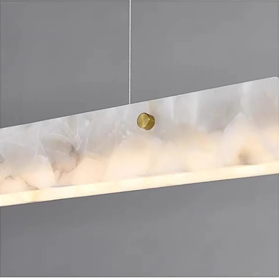 Verthara Premium Marble Linear Pendant Light
