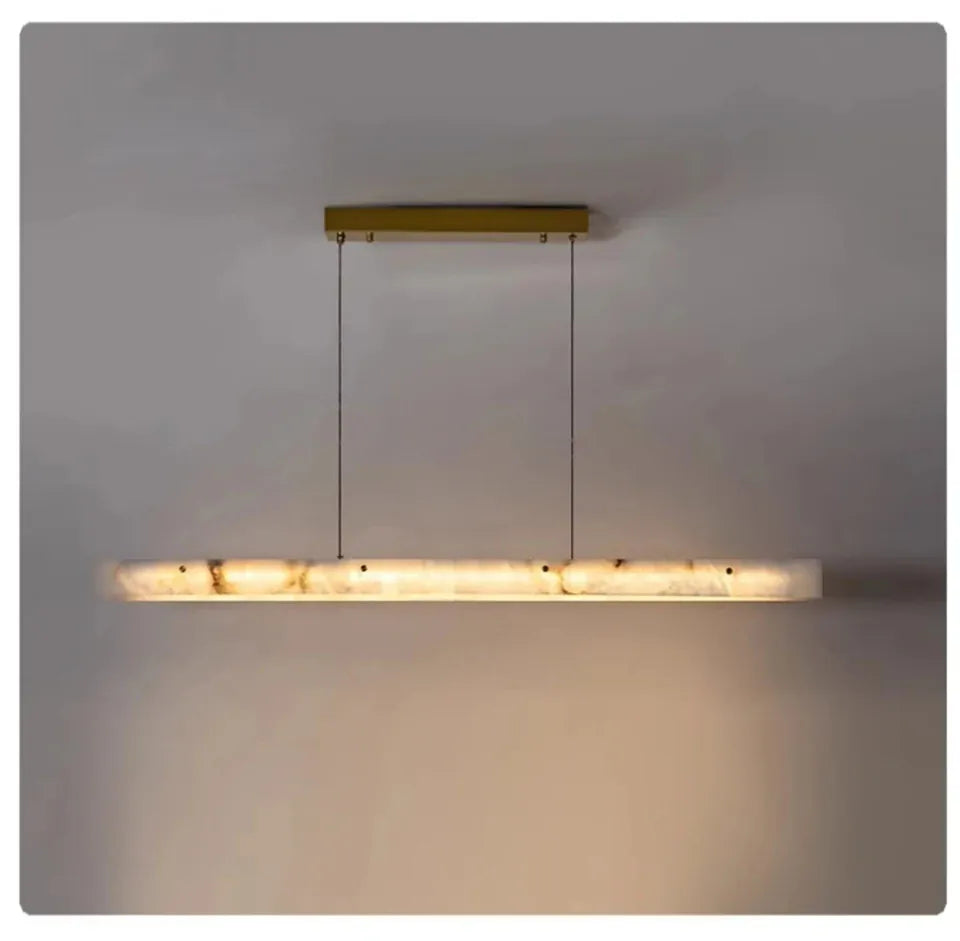 Verthara Premium Marble Linear Pendant Light