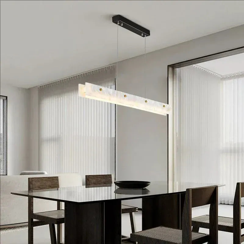 Verthara Premium Marble Linear Pendant Light