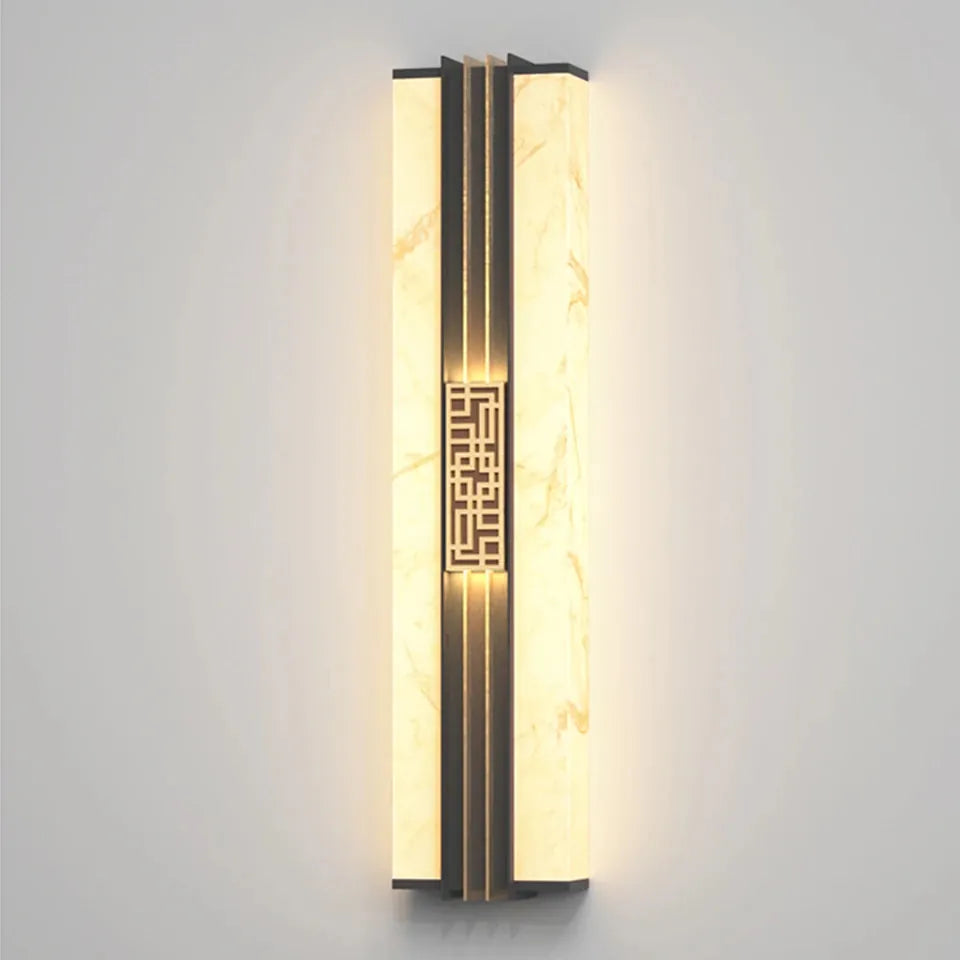 Verthara Premium Marble Outdoor Porch Wall Light