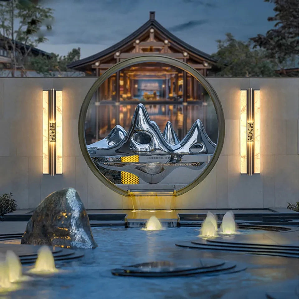 Verthara Premium Marble Outdoor Porch Wall Light
