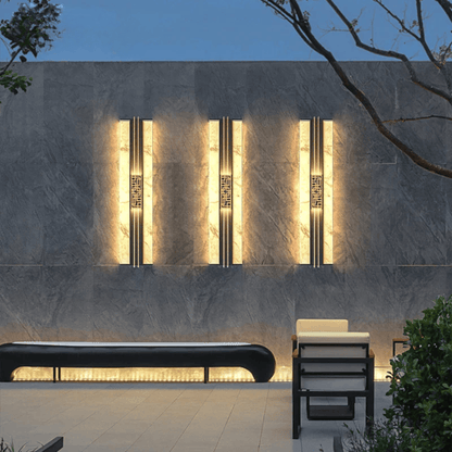 Verthara Premium Marble Outdoor Porch Wall Light