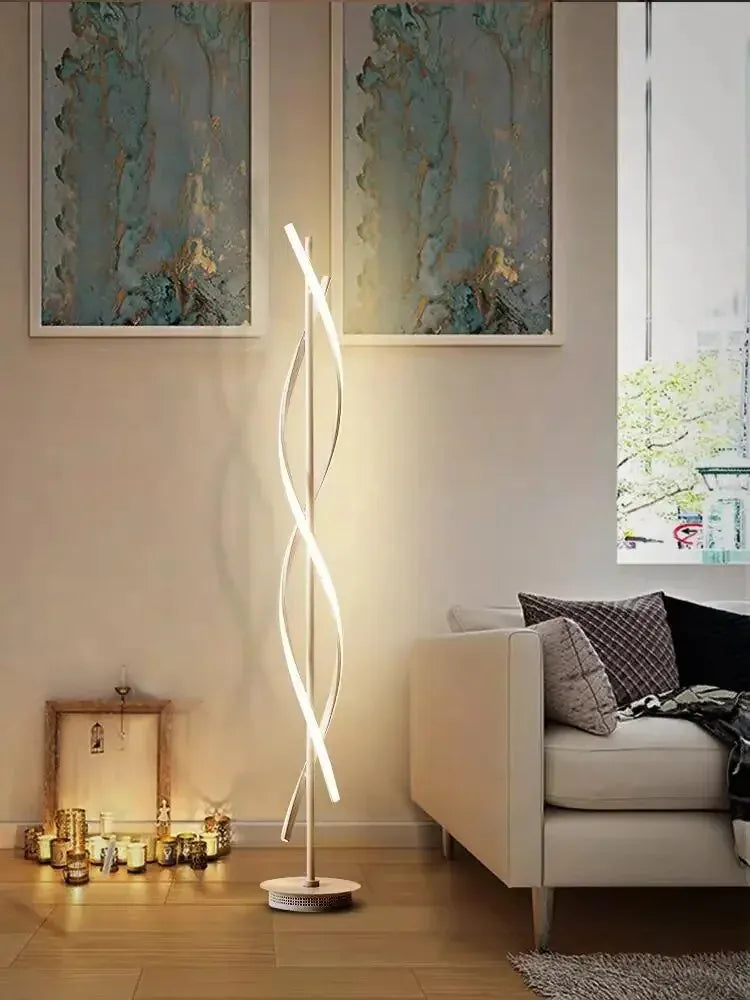 Verthara Premium Minimalist Dimmable Corner Floor Lamp