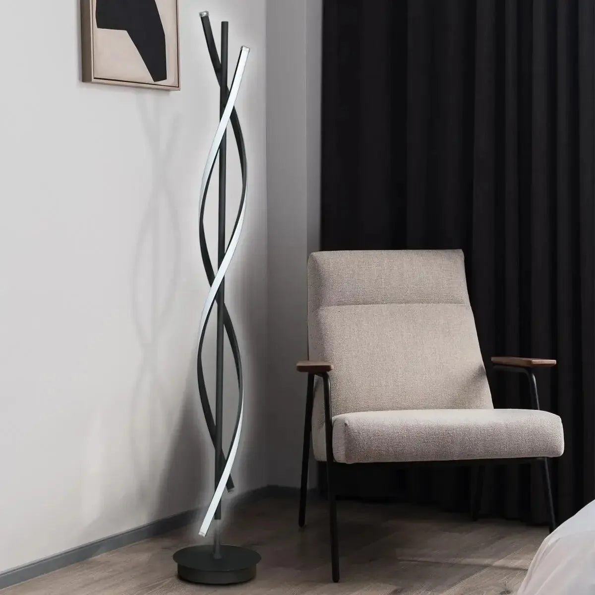 Verthara Premium Minimalist Dimmable Corner Floor Lamp