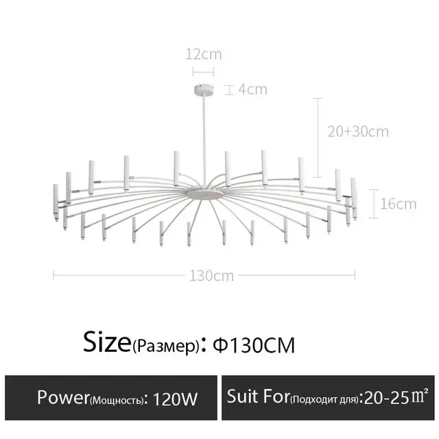 Verthara Premium Minimalist G9 Chandelier