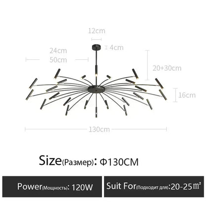 Verthara Premium Minimalist G9 Chandelier