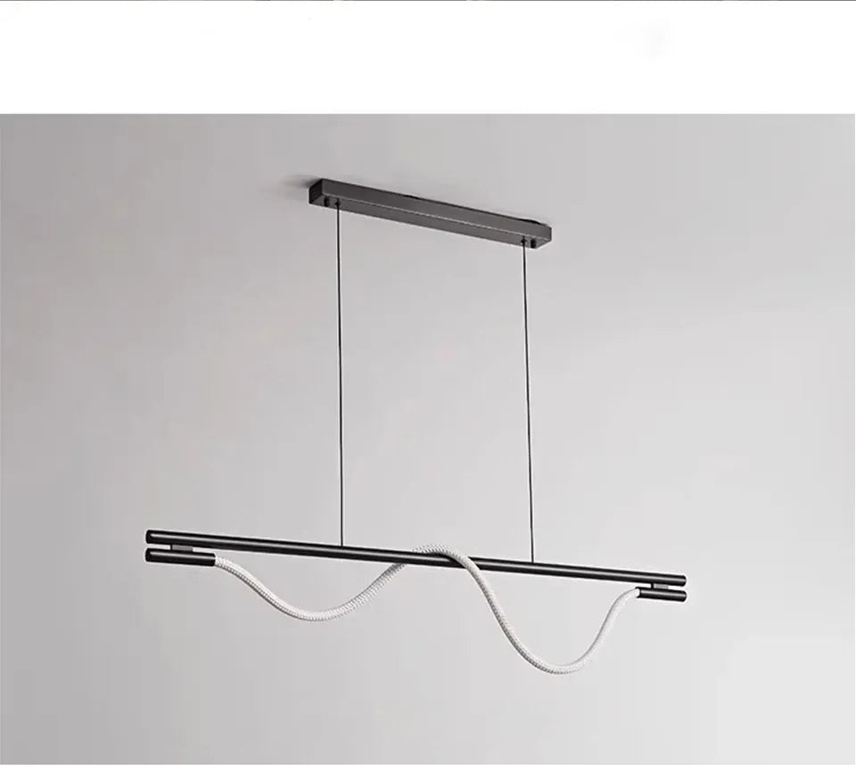 Verthara Premium Minimalist Linear Silicone Pendant Light