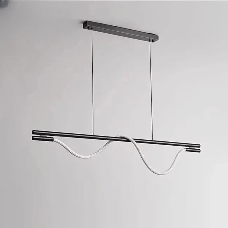 Verthara Premium Minimalist Linear Silicone Pendant Light