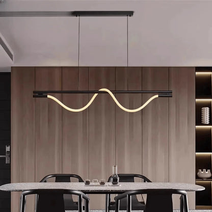 Verthara Premium Minimalist Linear Silicone Pendant Light
