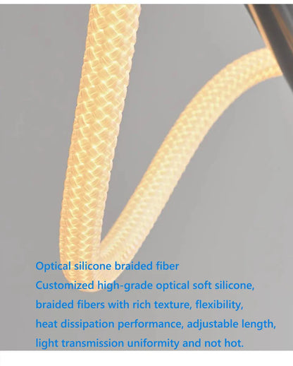 Verthara Premium Minimalist Linear Silicone Pendant Light