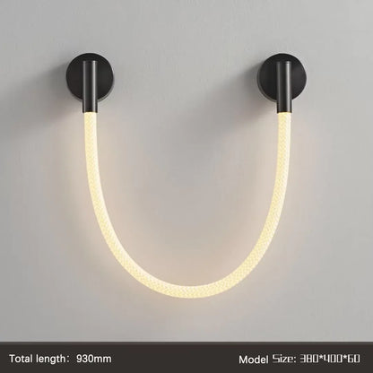 Verthara Premium Minimalist Linear Silicone Pendant Light F / Cold White