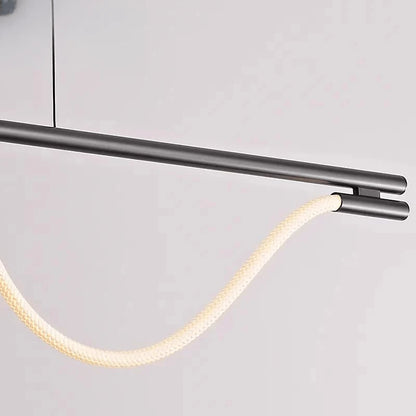 Verthara Premium Minimalist Linear Silicone Pendant Light