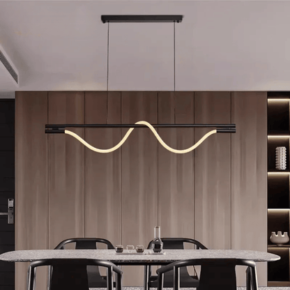 Verthara Premium Minimalist Linear Silicone Pendant Light