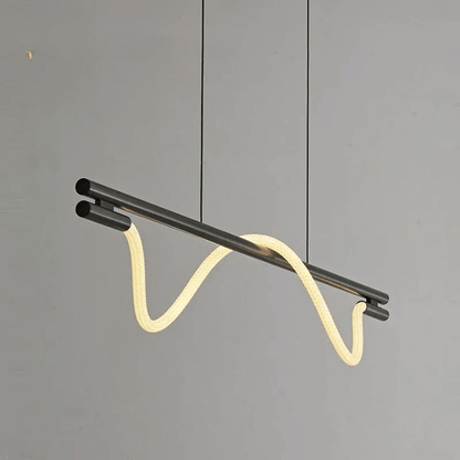 Verthara Premium Minimalist Linear Silicone Pendant Light