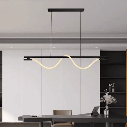 Verthara Premium Minimalist Linear Silicone Pendant Light