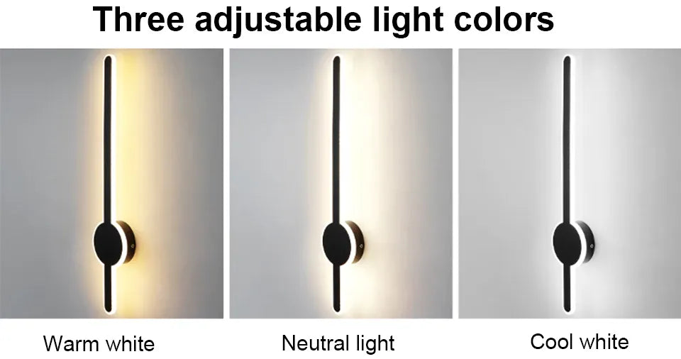Verthara Premium Minimalist Linear Wall Sconce