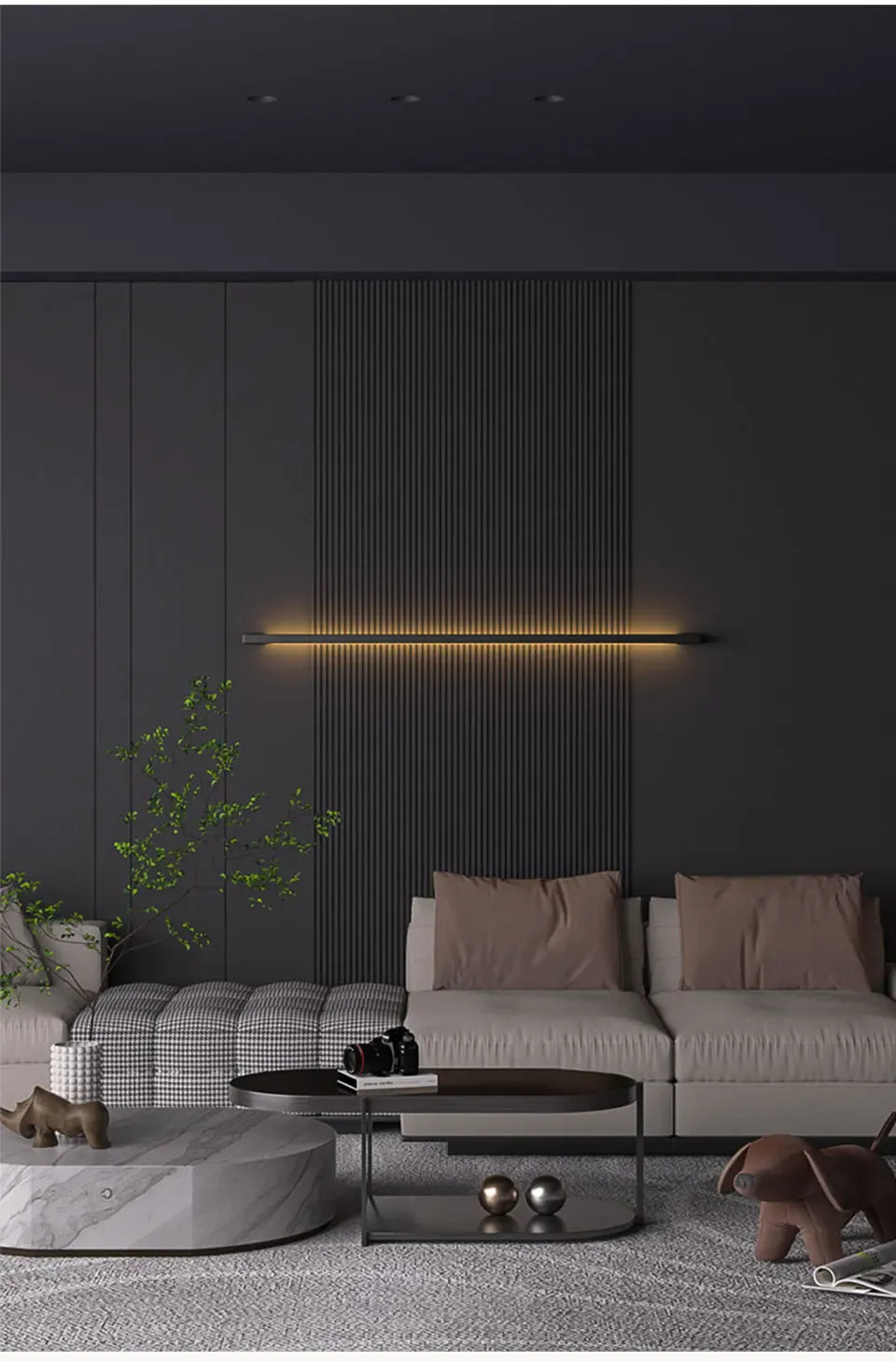 Verthara Premium Minimalist Long LED Wall Light