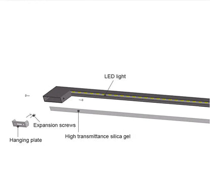 Verthara Premium Minimalist Long LED Wall Light